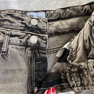 NWT Zara Double Waistband Jeans